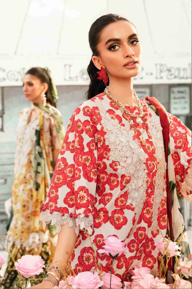Maria B. M.Prints Eid Collection 2025 | MPT-2606-B - Image 4