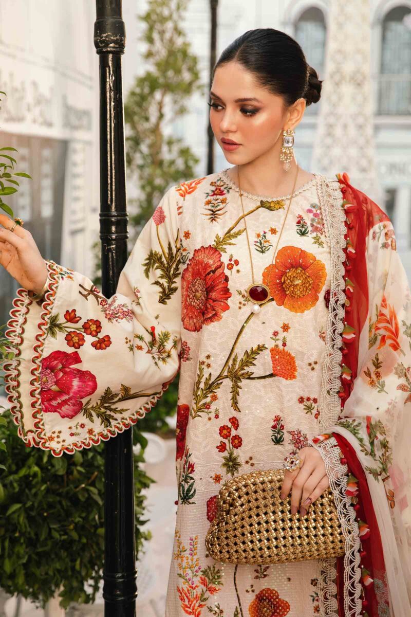 Maria B. M.Prints Eid Collection 2025 | MPT-2607-A - Image 2
