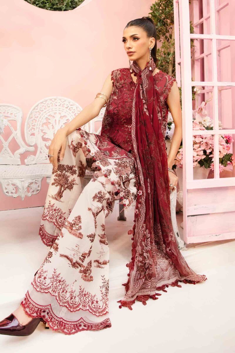 Maria B. M.Prints Eid Collection 2025 | MPT-2608-A - Image 2