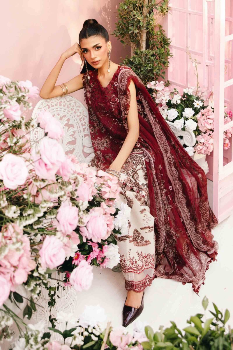 Maria B. M.Prints Eid Collection 2025 | MPT-2608-A - Image 3