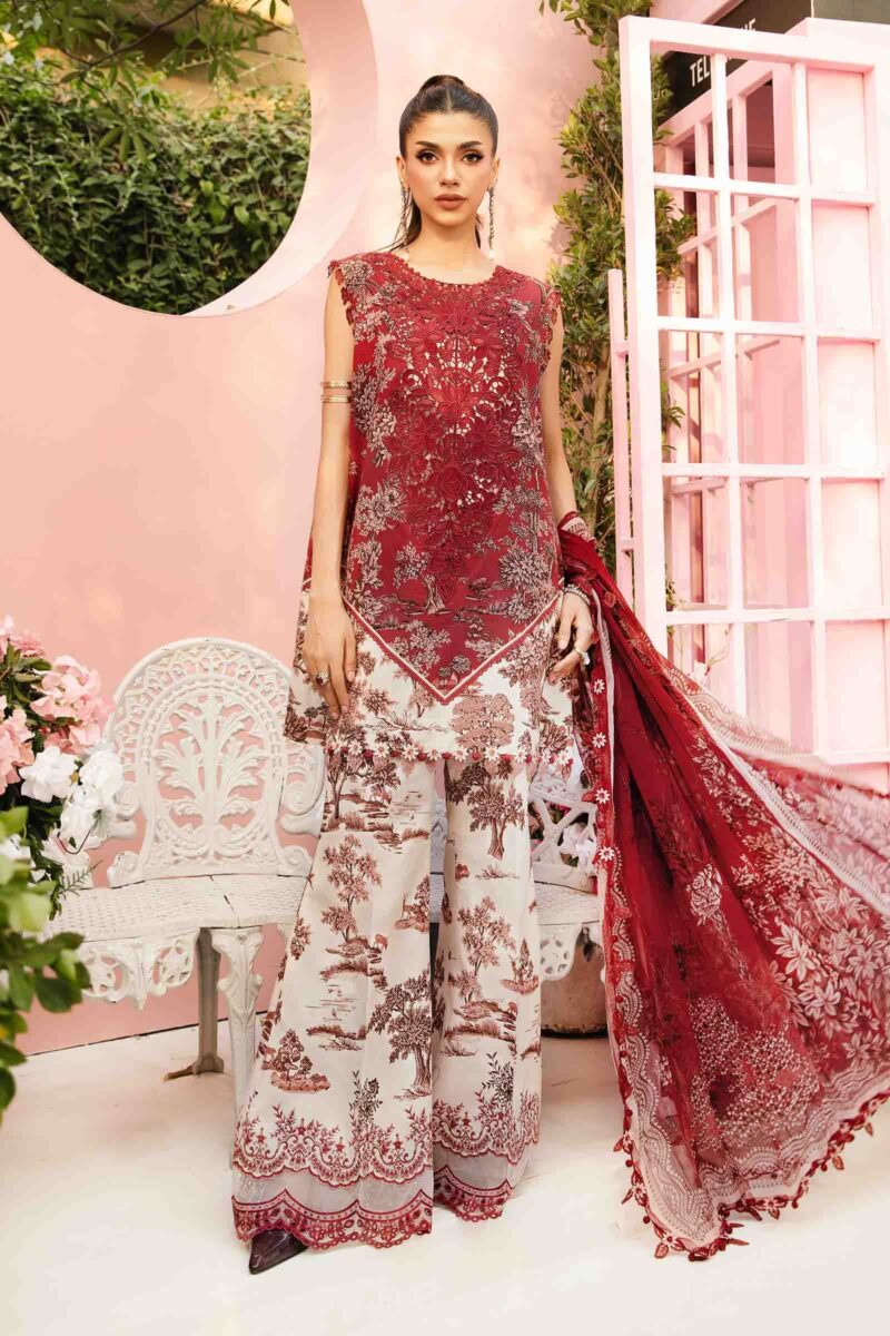 Maria B. M.Prints Eid Collection 2025 | MPT-2608-A