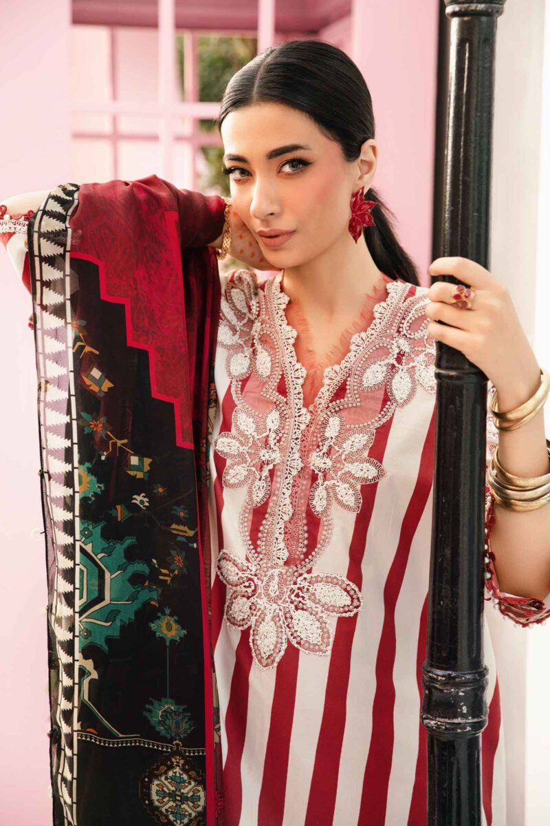 Maria B. M.Prints Eid Collection 2025 | MPT-2609-A - Image 4