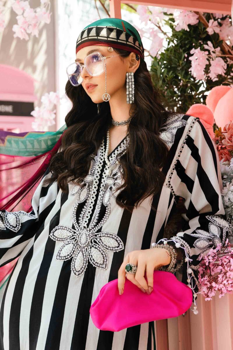 Maria B. M.Prints Eid Collection 2025 | MPT-2609-B - Image 3