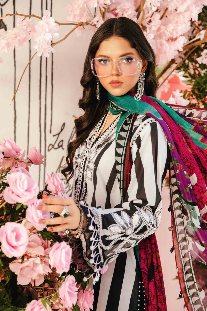 Maria B. M.Prints Eid Collection 2025 | MPT-2609-B - Image 4