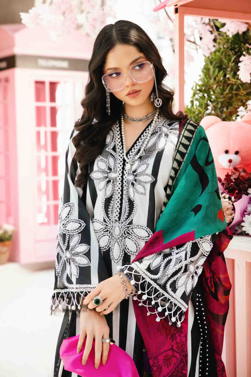Maria B. M.Prints Eid Collection 2025 | MPT-2609-B - Image 2