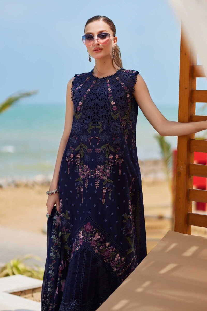 MARIA B Eid Luxury Lawn 2025 | EID LAWN-25-10 - Image 6