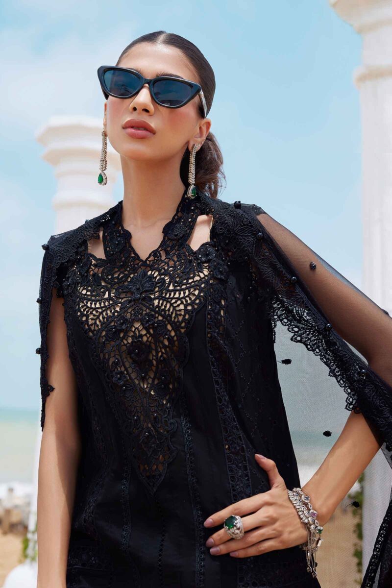 MARIA B Eid Luxury Lawn 2025 | EID LAWN-25-01 - Image 4