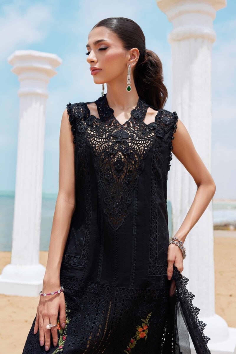 MARIA B Eid Luxury Lawn 2025 | EID LAWN-25-01 - Image 3