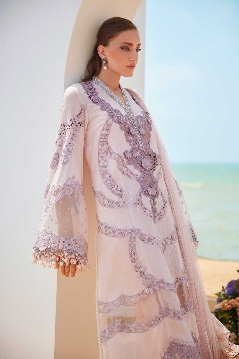 MARIA B Eid Luxury Lawn 2025 | EID LAWN-25-02 - Image 3