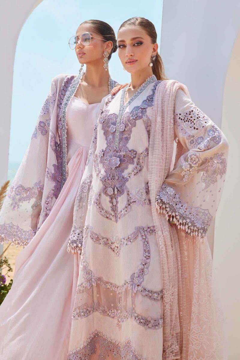 MARIA B Eid Luxury Lawn 2025 | EID LAWN-25-02 - Image 5
