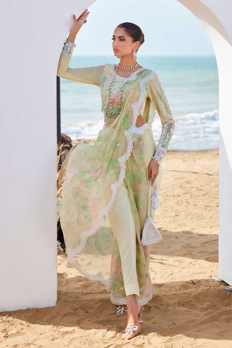 MARIA B Eid Luxury Lawn 2025 | EID LAWN-25-04 - Image 3
