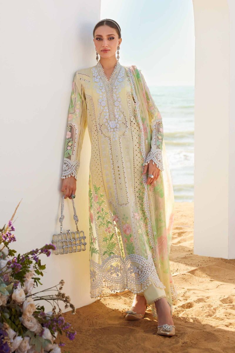 MARIA B Eid Luxury Lawn 2025 | EID LAWN-25-04 - Image 5
