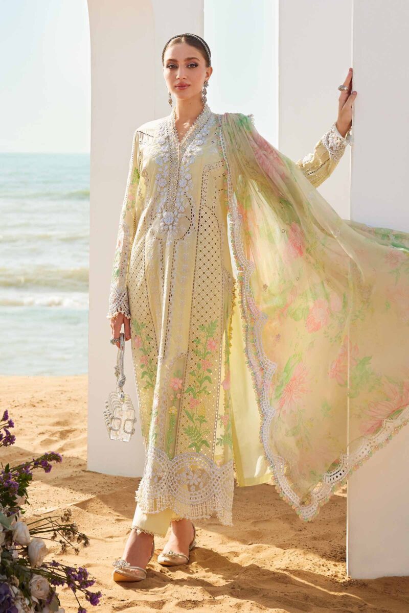 MARIA B Eid Luxury Lawn 2025 | EID LAWN-25-04 - Image 2