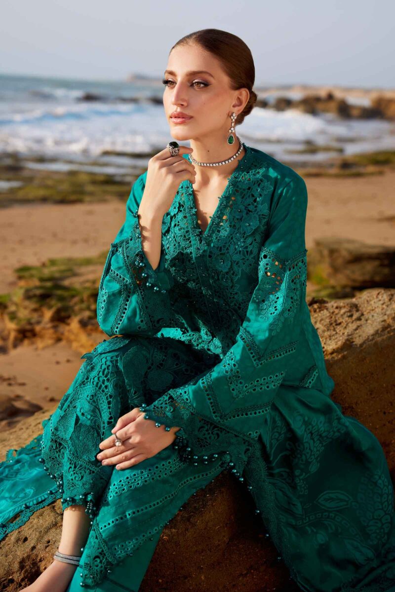 MARIA B Eid Luxury Lawn 2025 | EID LAWN-25-05 - Image 5