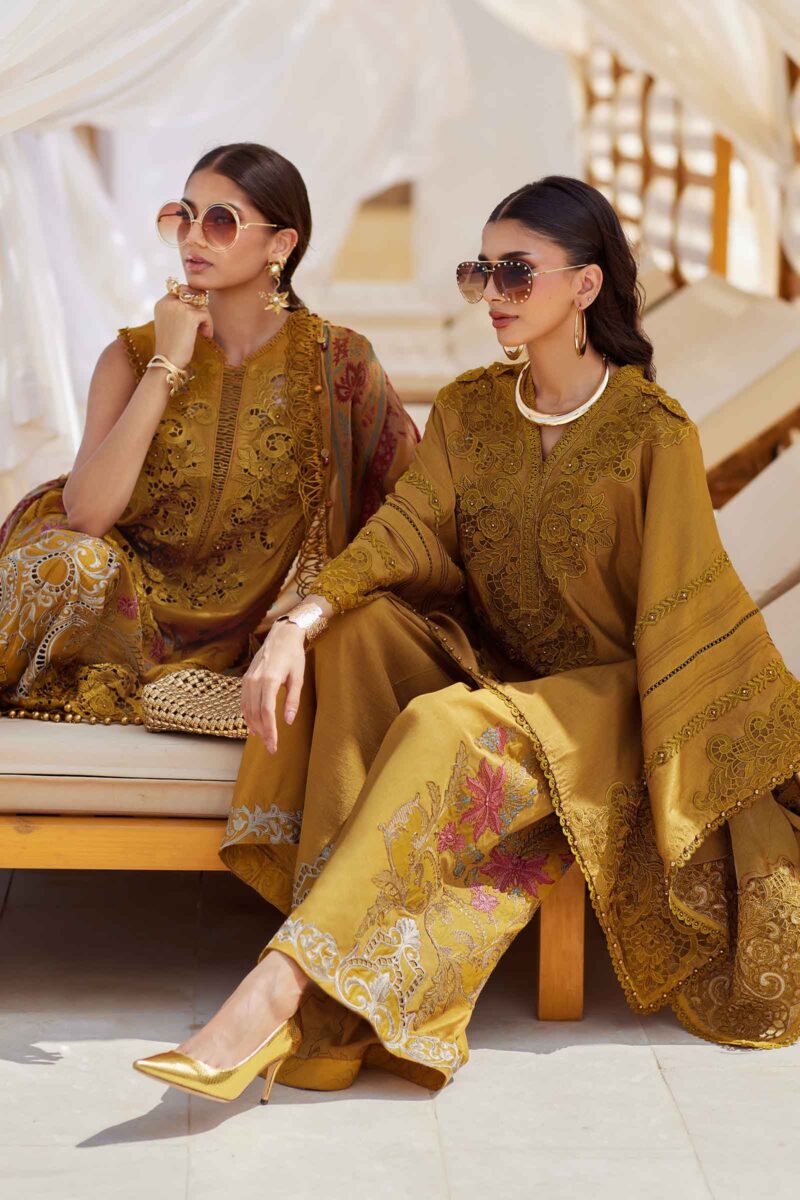 MARIA B Eid Luxury Lawn 2025 | EID LAWN-25-06 - Image 2