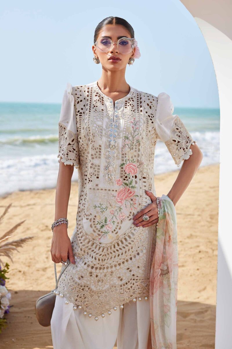 MARIA B Eid Luxury Lawn 2025 | EID LAWN-25-07 - Image 6