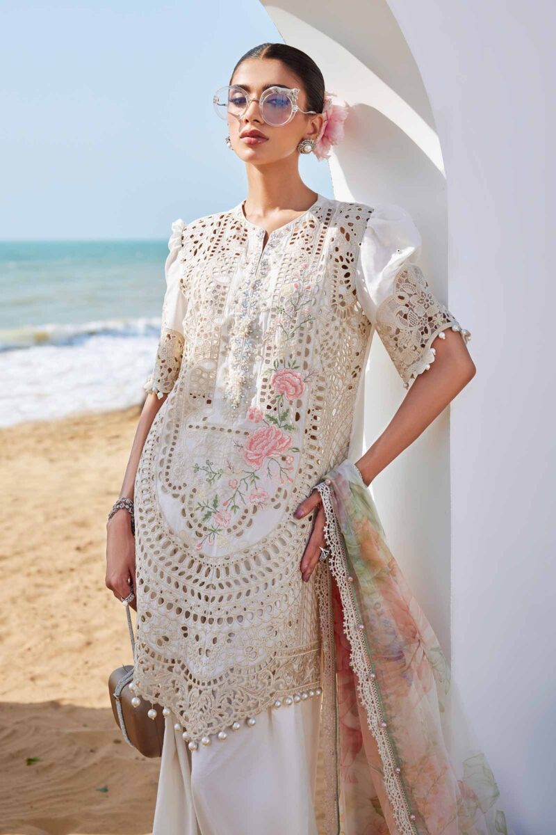 MARIA B Eid Luxury Lawn 2025 | EID LAWN-25-07 - Image 2