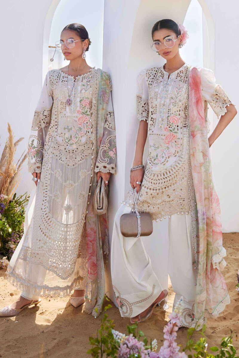 MARIA B Eid Luxury Lawn 2025 | EID LAWN-25-07 - Image 5