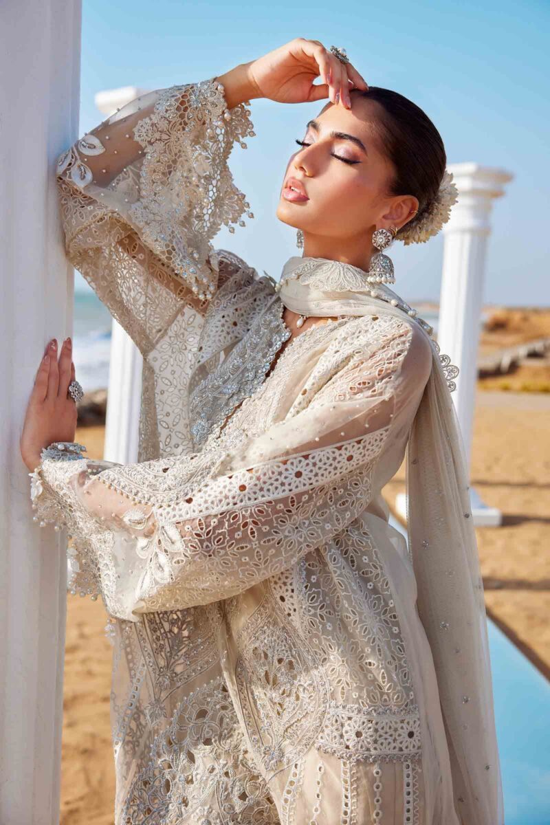 MARIA B Eid Luxury Lawn 2025 | EID LAWN-25-09 - Image 3