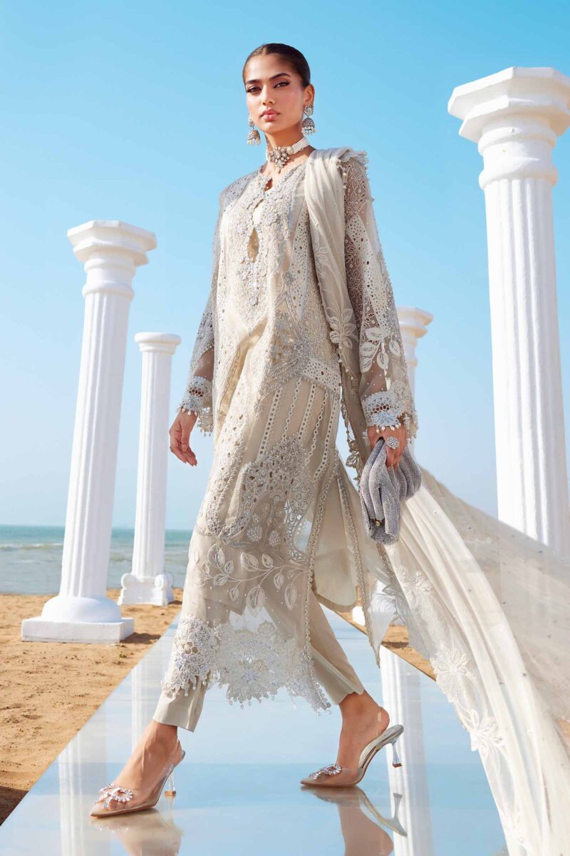 MARIA B Eid Luxury Lawn 2025 | EID LAWN-25-09 - Image 2
