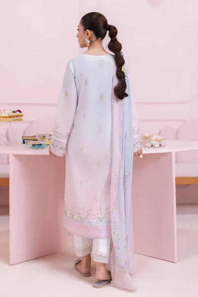 Qalamkar QPrints Embroidered Lawn 2025 | EM-01B