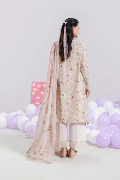 Qalamkar QPrints Embroidered Lawn 2025 | EM-03B