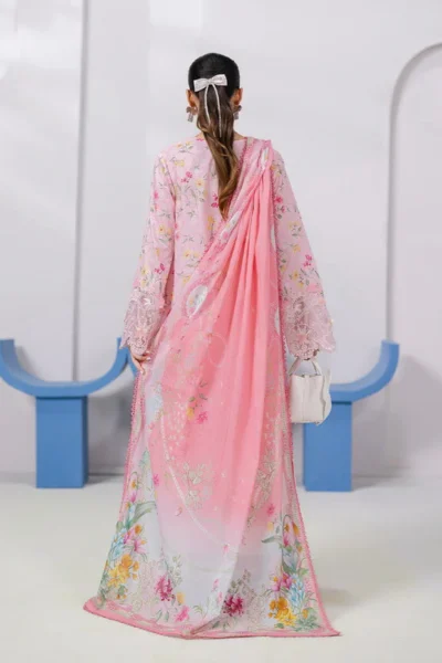 Qalamkar QPrints Embroidered Lawn 2025 | EM-04A