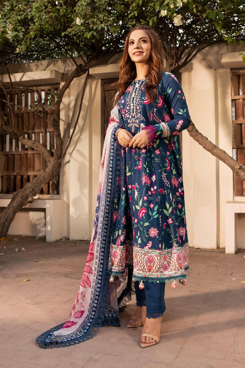 MBasics Eid Lawn 2025 | MB-CUS25-901B - Image 3