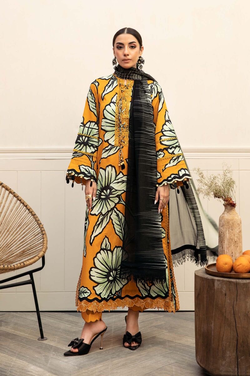 MBasics Eid Lawn 2025 | MB-CUS25-902A - Image 4