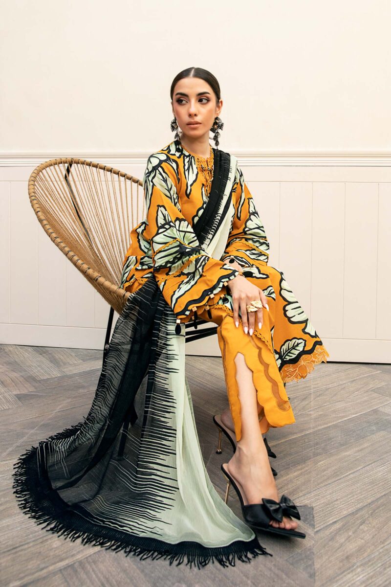 MBasics Eid Lawn 2025 | MB-CUS25-902A - Image 3