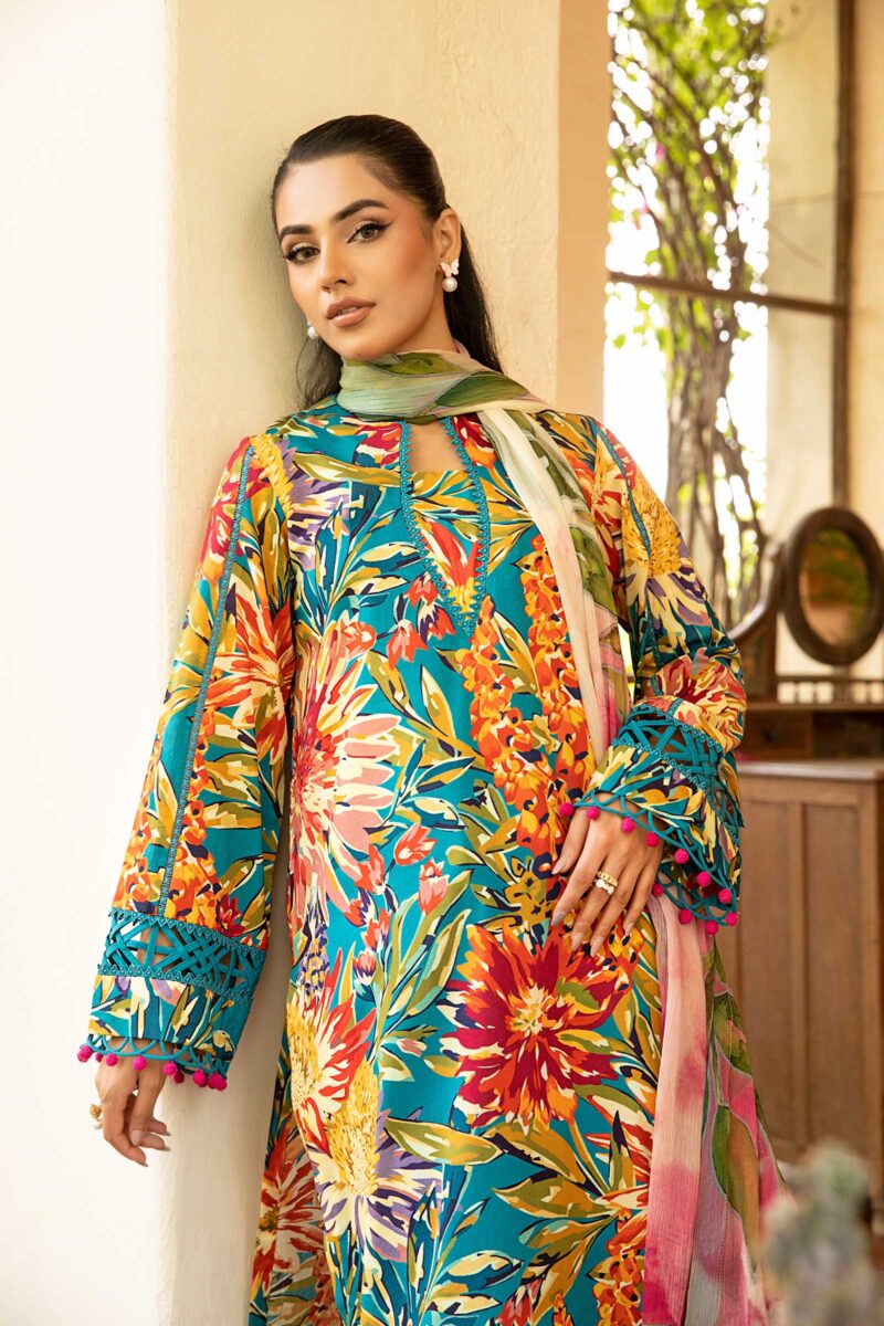 MBasics Eid Lawn 2025 | MB-CUS25-903A - Image 2
