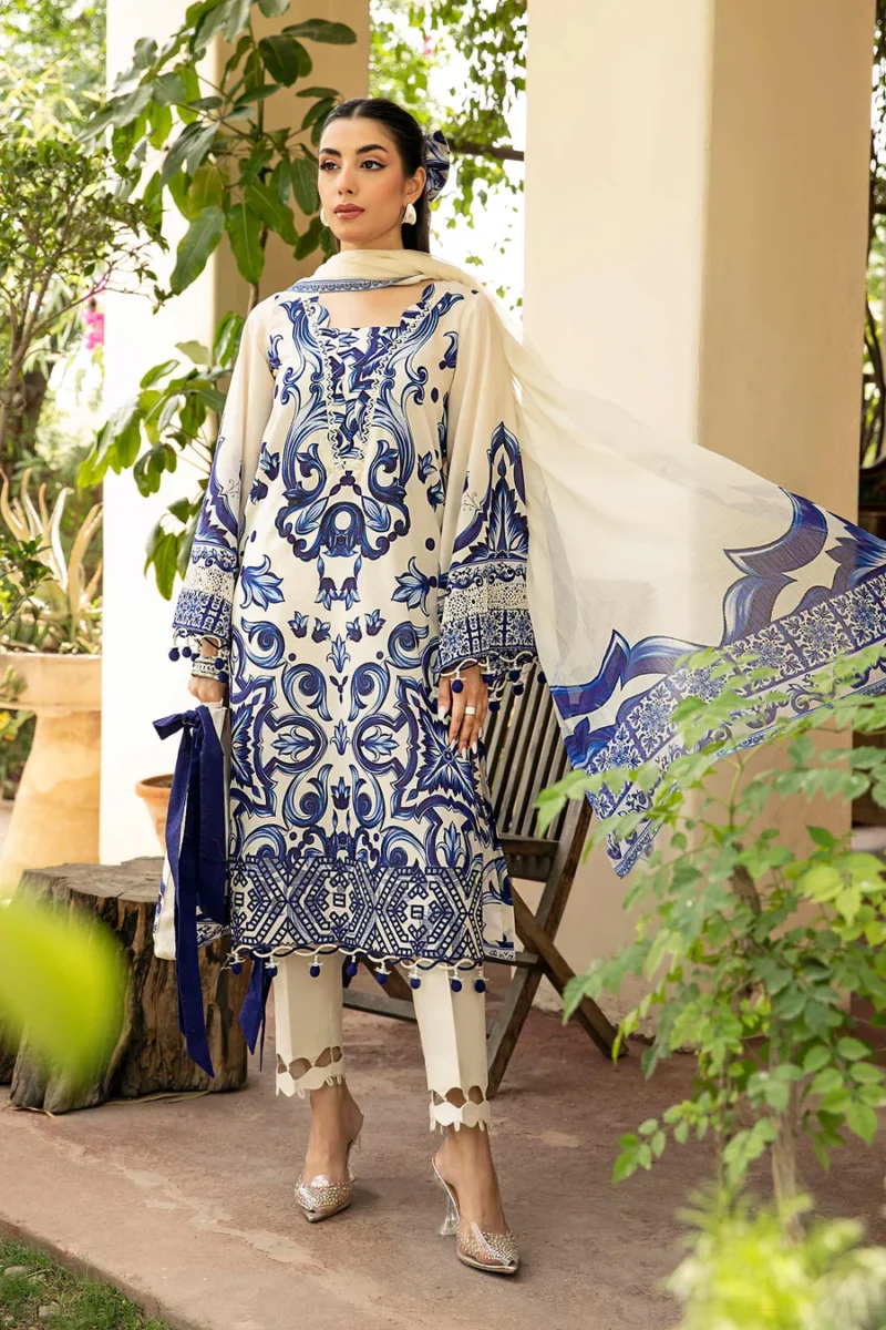 MBasics Eid Lawn 2025 | MB-CUS25-904A - Image 3