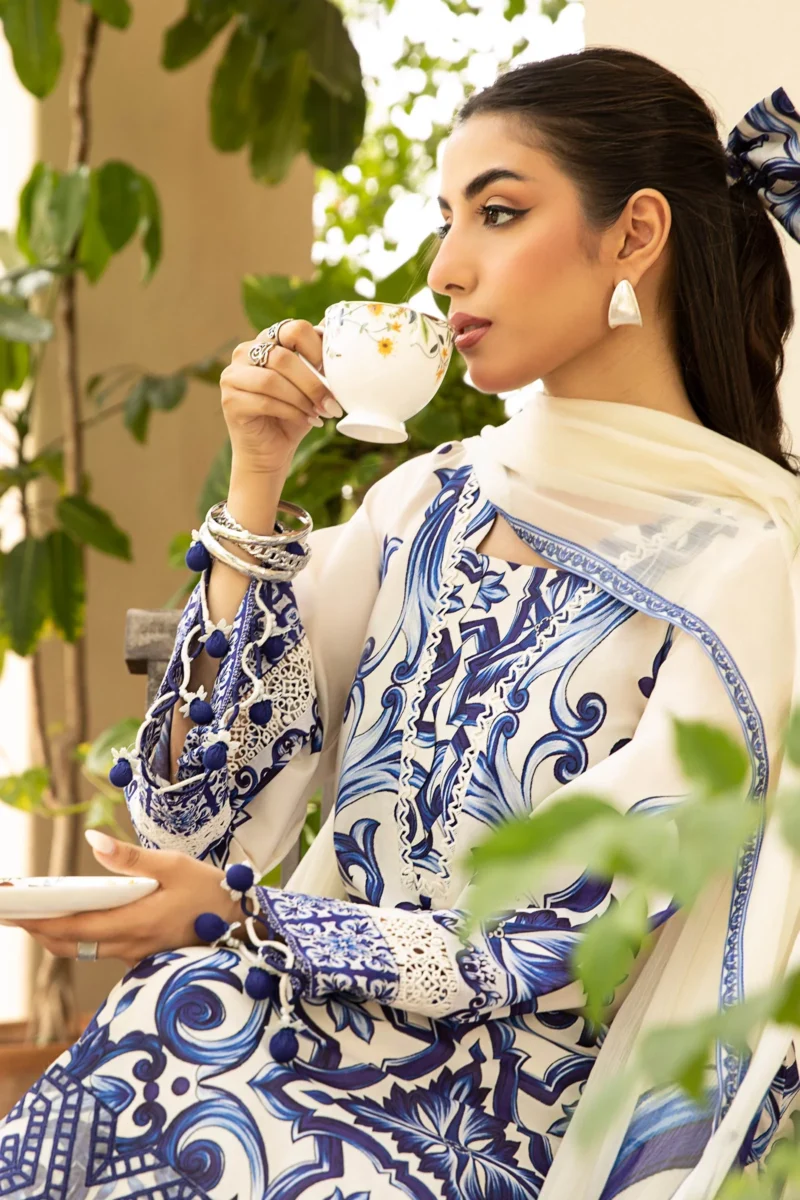 MBasics Eid Lawn 2025 | MB-CUS25-904A - Image 4
