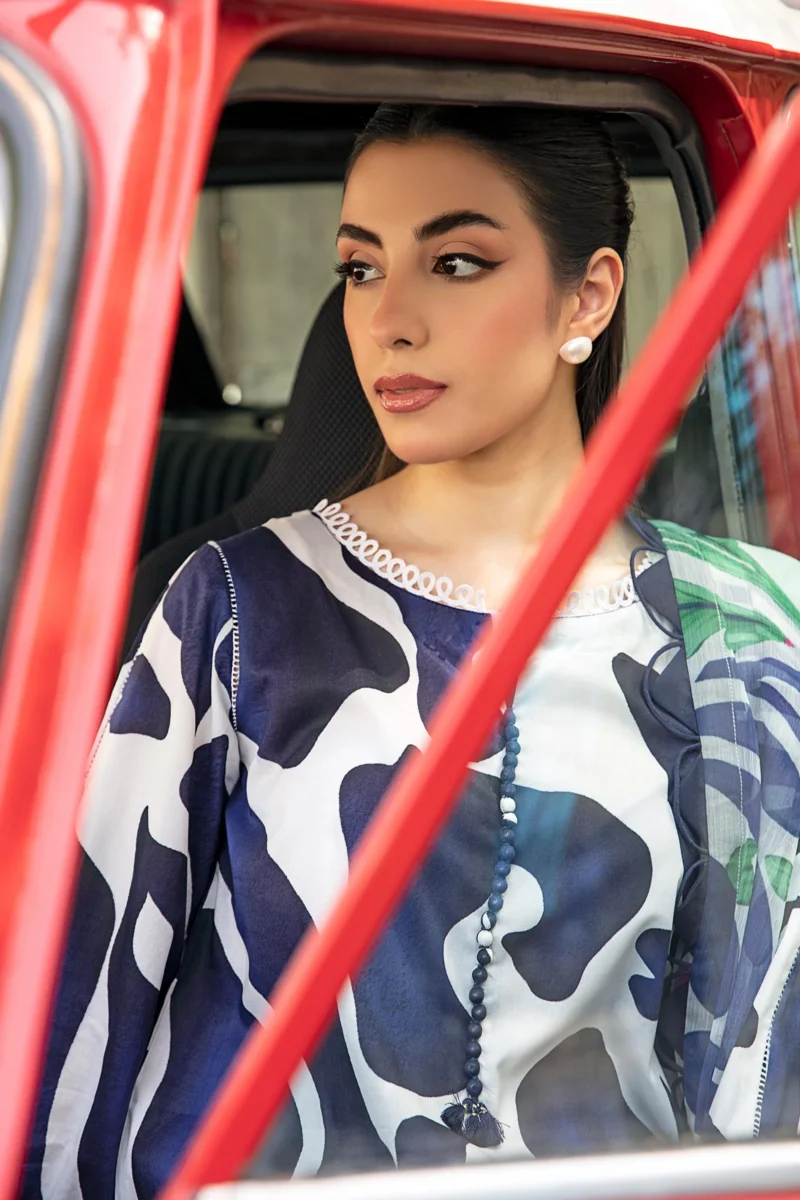 MBasics Eid Lawn 2025 | MB-CUS25-905B - Image 3