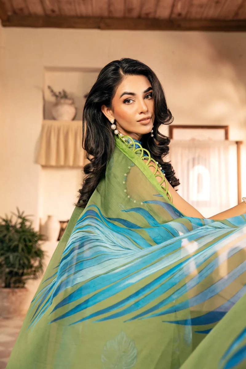 MBasics Eid Lawn 2025 | MB-CUS25-906A - Image 3
