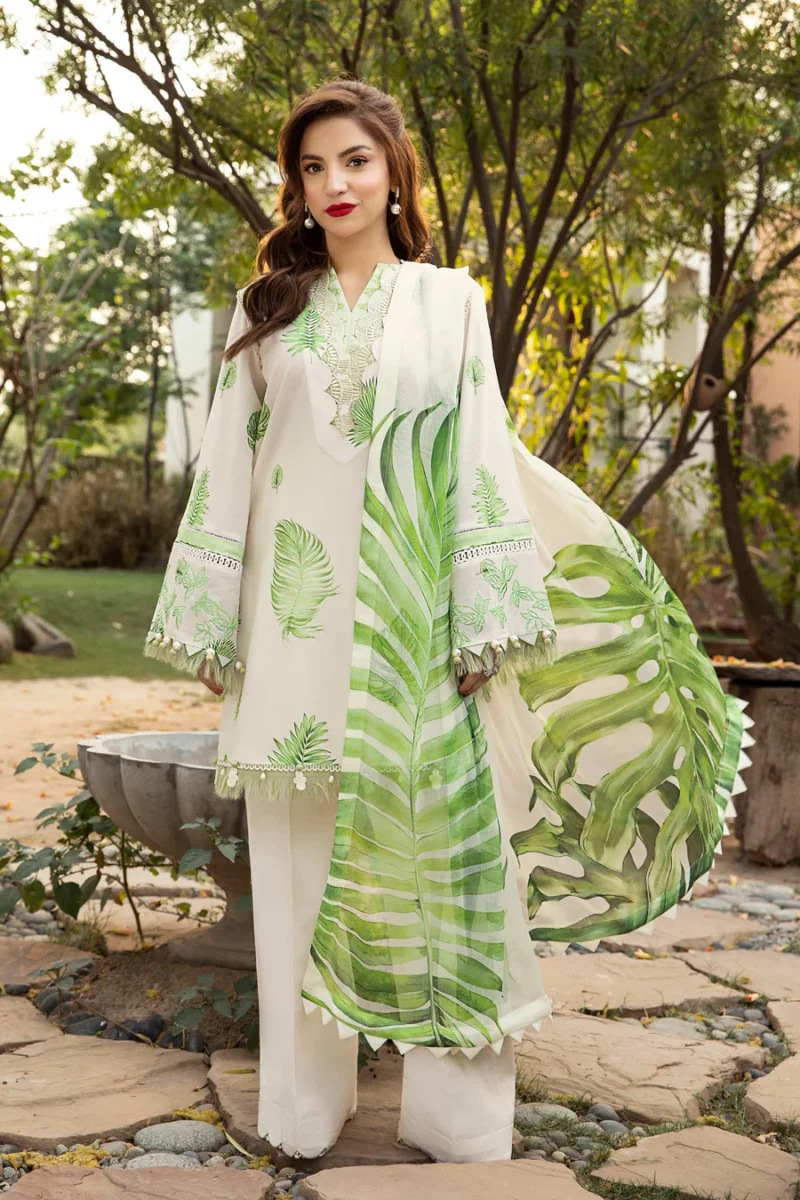 MBasics Eid Lawn 2025 | MB-CUS25-906B - Image 4