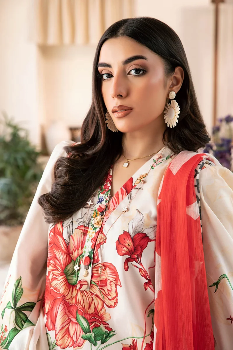 MBasics Eid Lawn 2025 | MB-CUS25-907B - Image 3