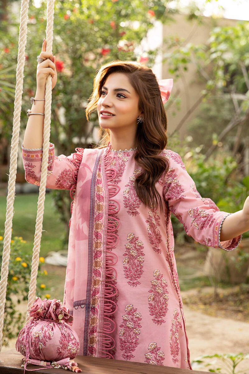 MBasics Eid Lawn 2025 | MB-CUS25-908A - Image 3