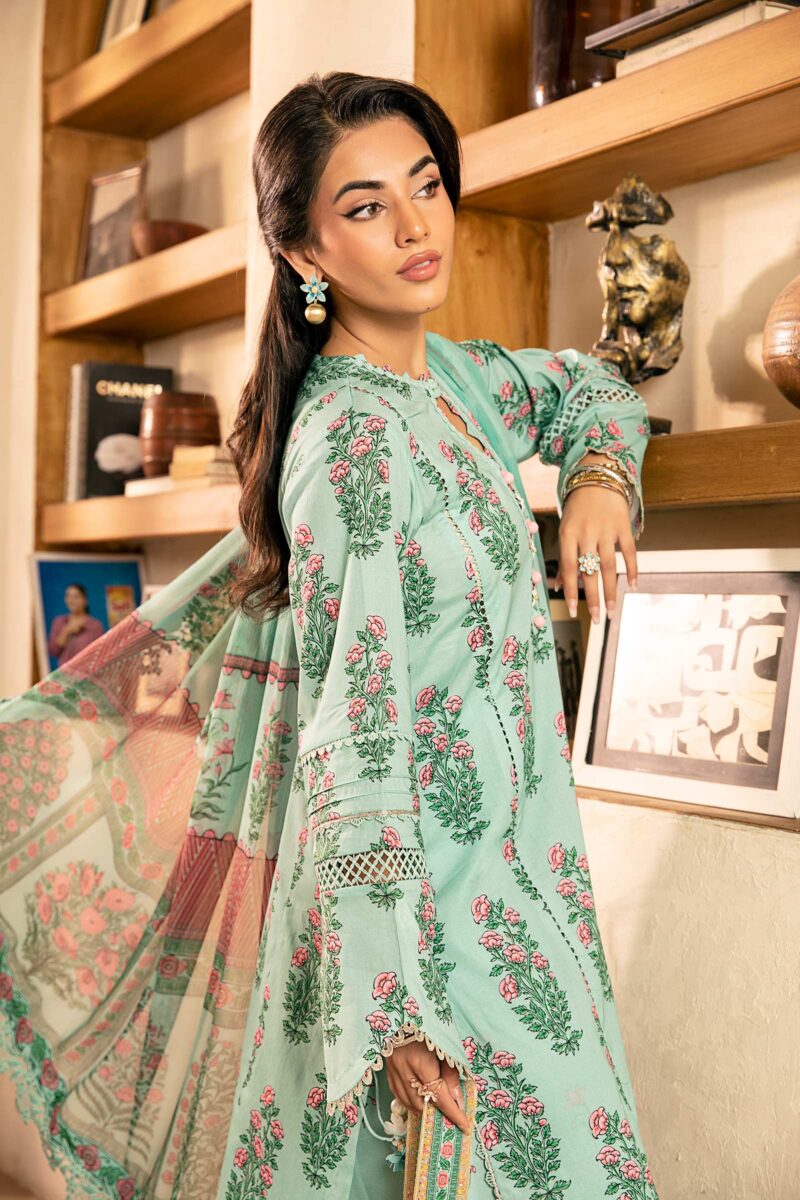 MBasics Eid Lawn 2025 | MB-CUS25-908B - Image 4