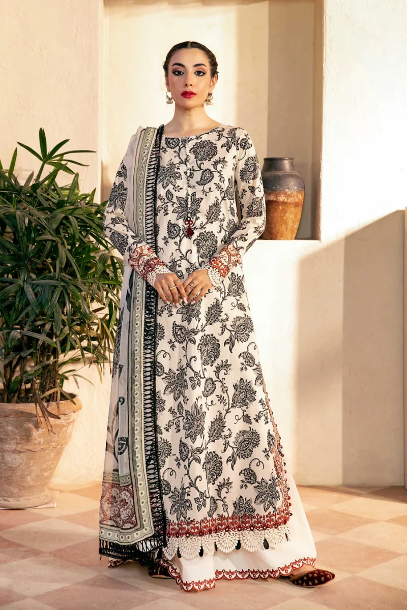 MBasics Eid Lawn 2025 | MB-CUS25-909A - Image 4