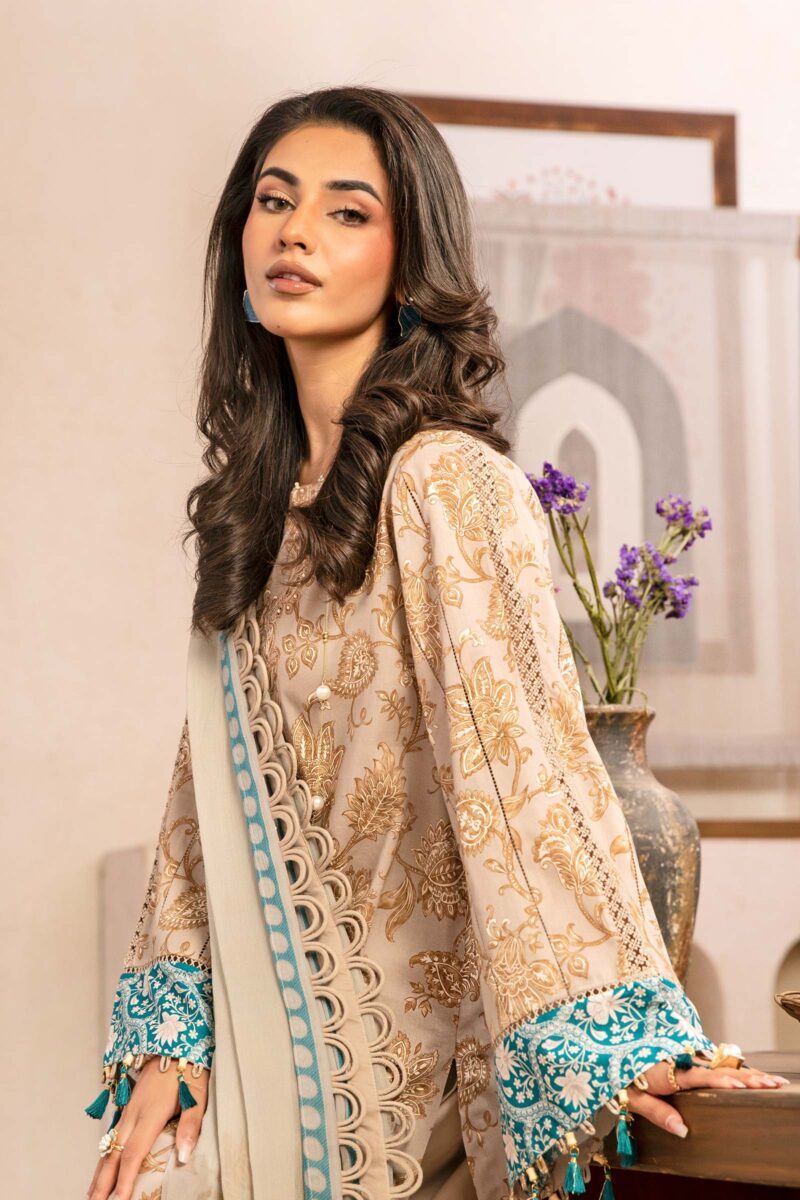 MBasics Eid Lawn 2025 | MB-CUS25-909B