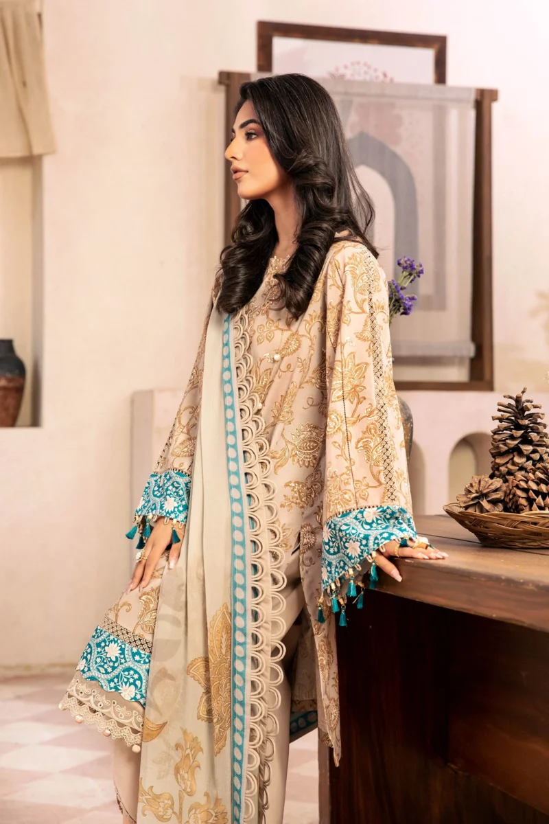 MBasics Eid Lawn 2025 | MB-CUS25-909B - Image 2