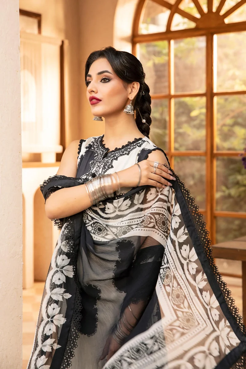 MBasics Eid Lawn 2025 | MB-CUS25-911B - Image 3