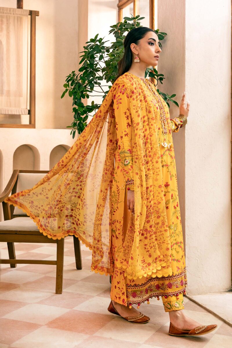 MBasics Eid Lawn 2025 | MB-CUS25-912A - Image 4