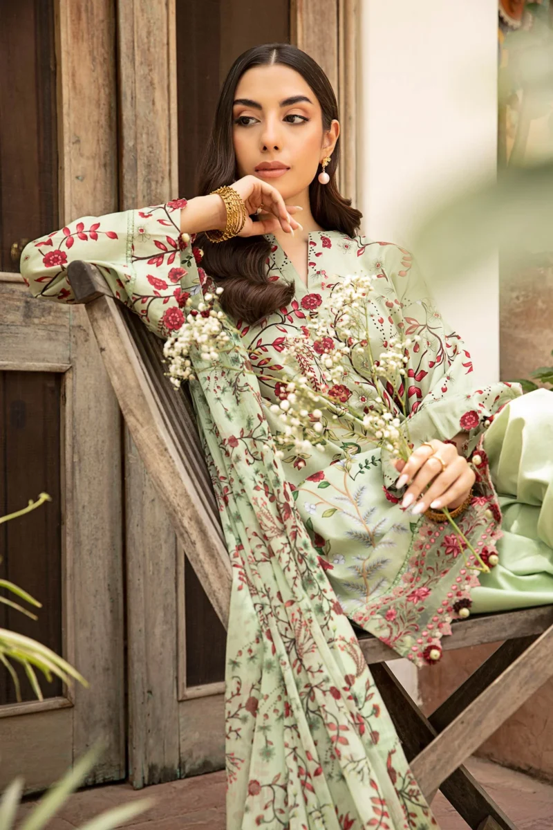MBasics Eid Lawn 2025 | MB-CUS25-912B - Image 3