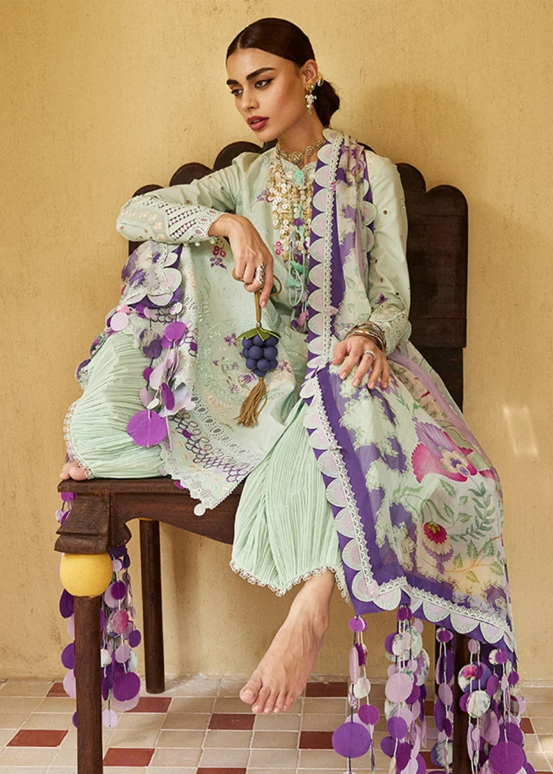 Suffuse Luxury Lawn by Sana Yasir 2025 | LARA - Image 5