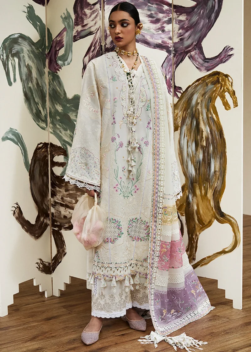 Suffuse Luxury Lawn by Sana Yasir 2025 | JARA - Image 4