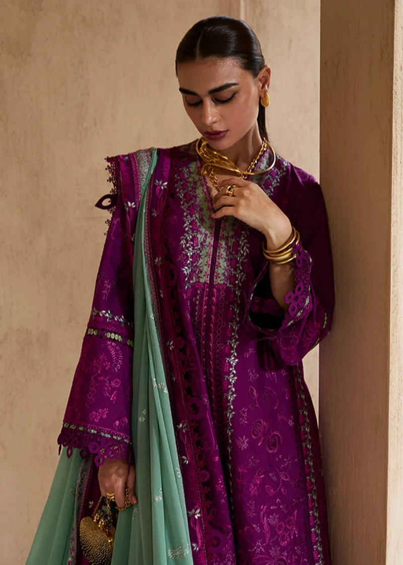 Suffuse Luxury Lawn by Sana Yasir 2025 | OIRA - Image 3