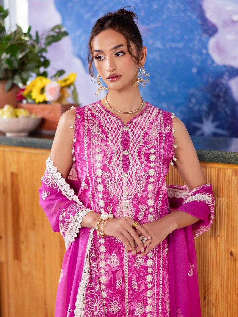 Peach Bellini | 3 PC Lawn - Image 3