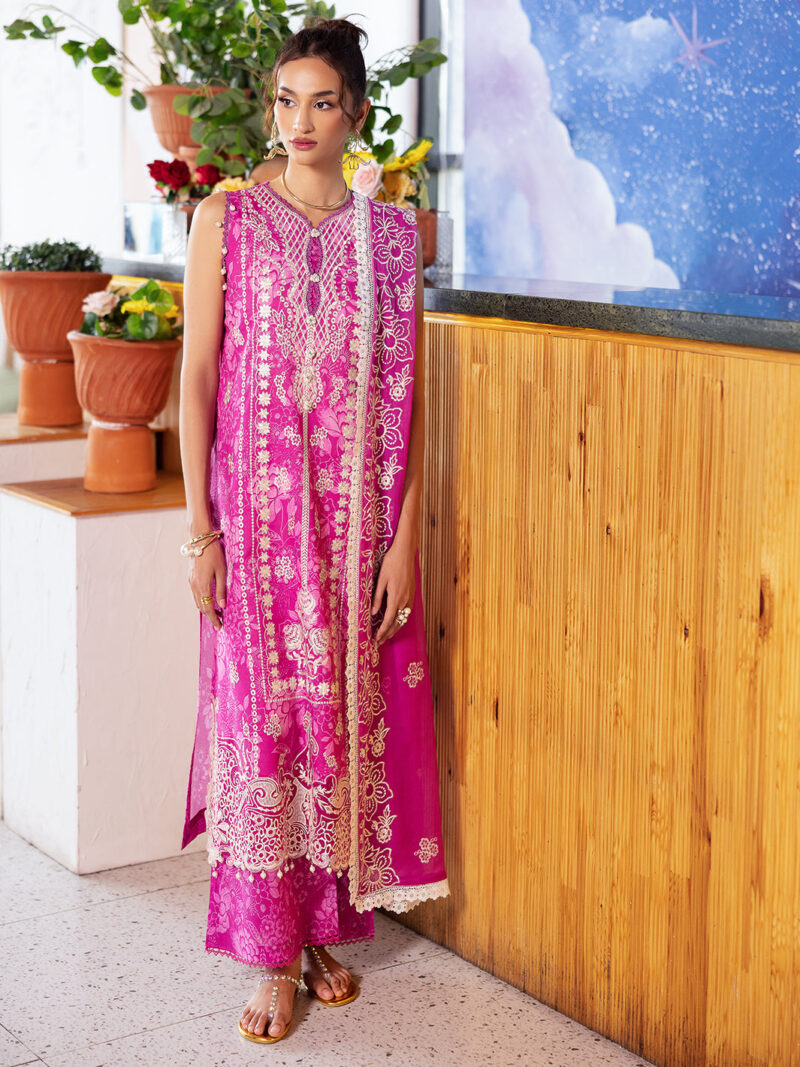 Peach Bellini | 3 PC Lawn - Image 5